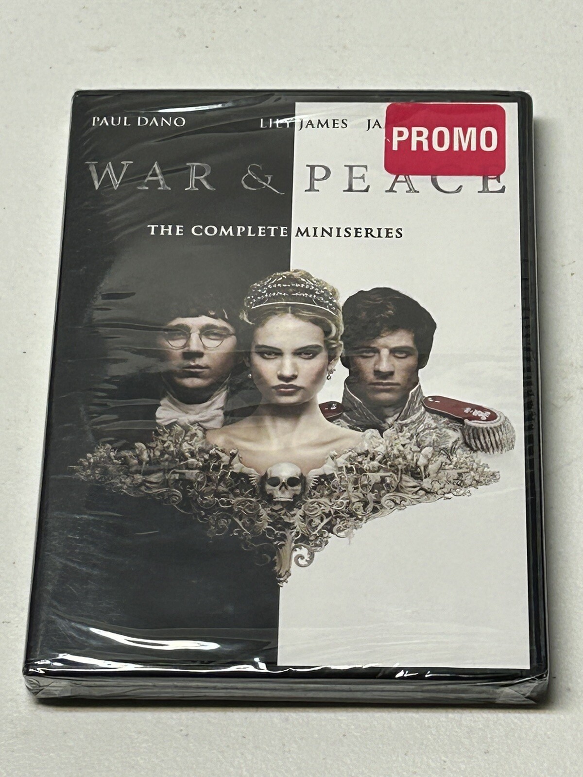 War & Peace: Complete Mini Series (DVD, 2016) History Romance Paul Dano NEW