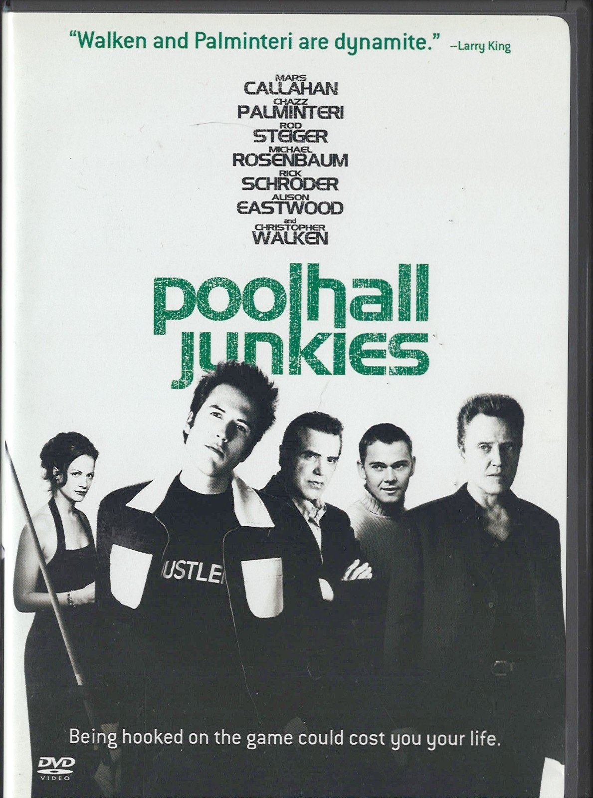 Poolhall Junkies 2002 (Mars Callahan; Chazz Palminteri; Rosenbaum) * LIKE NEW *