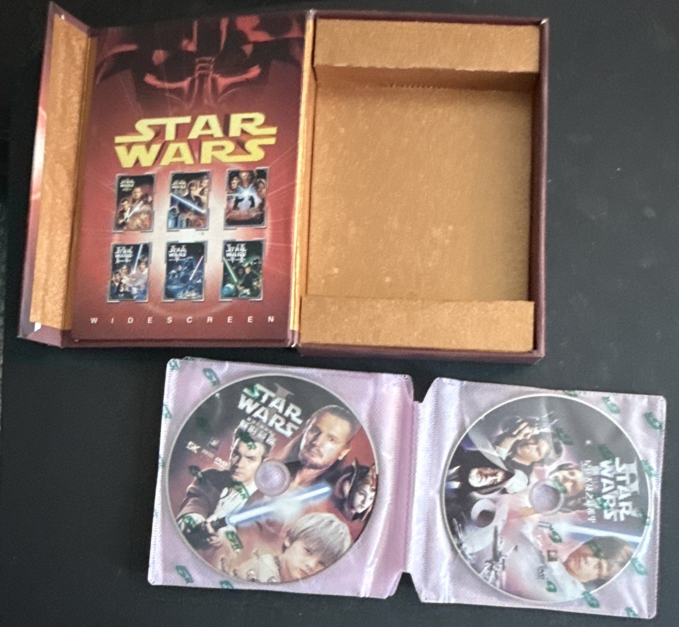Star Wars (DVD) 6-Disc Box Set Widescreen PG English George Lucas
