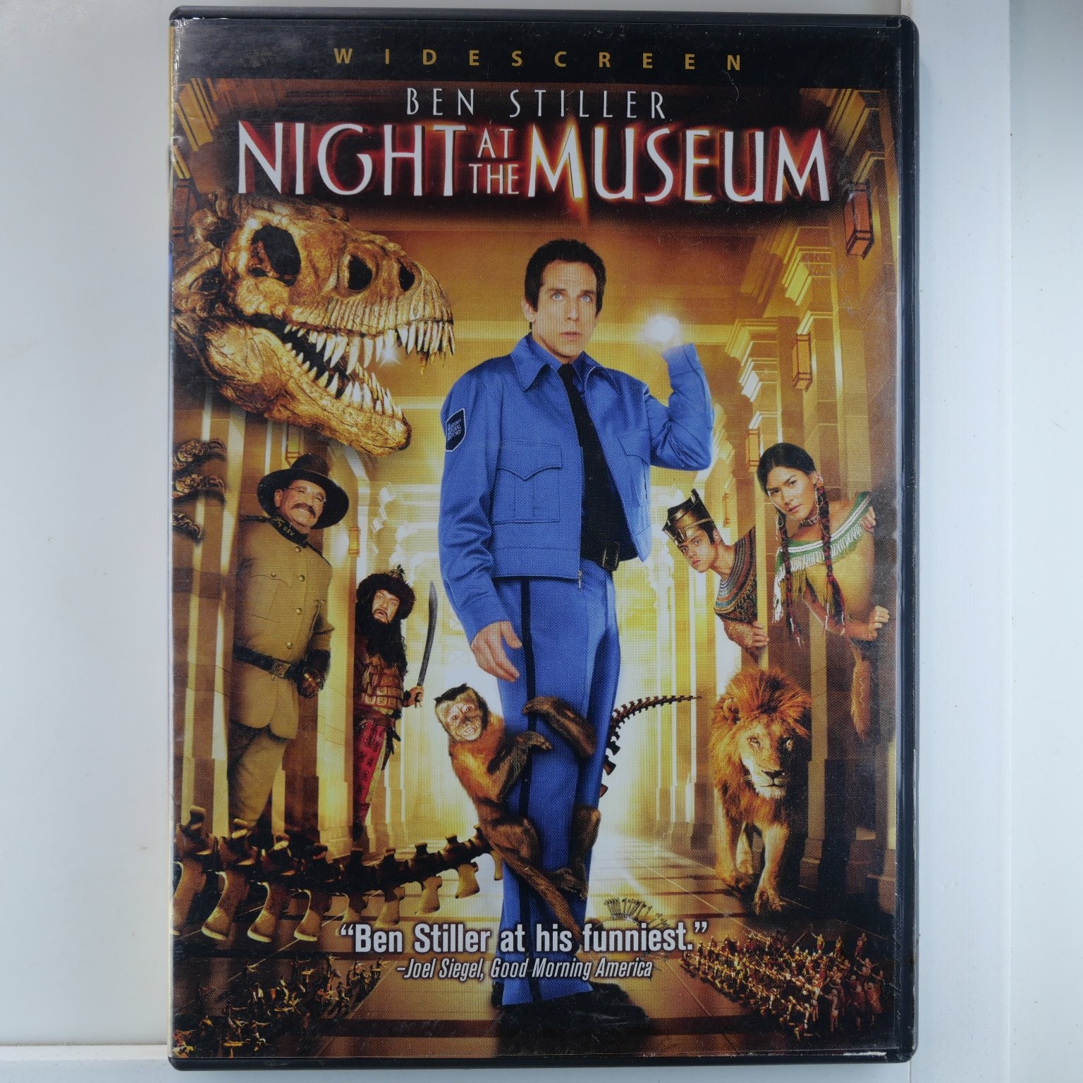 Night at the Museum DVD 2006 Widescreen Ben Stiller Robin Williams Shawn Levy