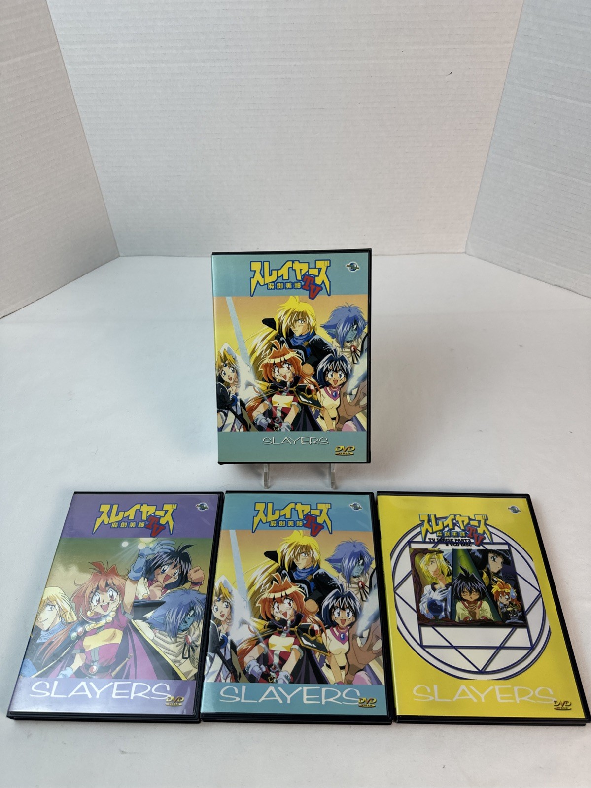 The Slayers TV Series Part One DVD 3 Disc Set Japanese Anime OOP Hard To Find