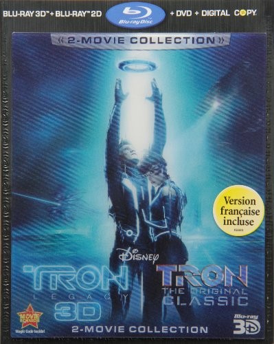 Tron: 2-Movie Collection (Legacy / The Original Classic) (+ Digital Copy) – GOOD