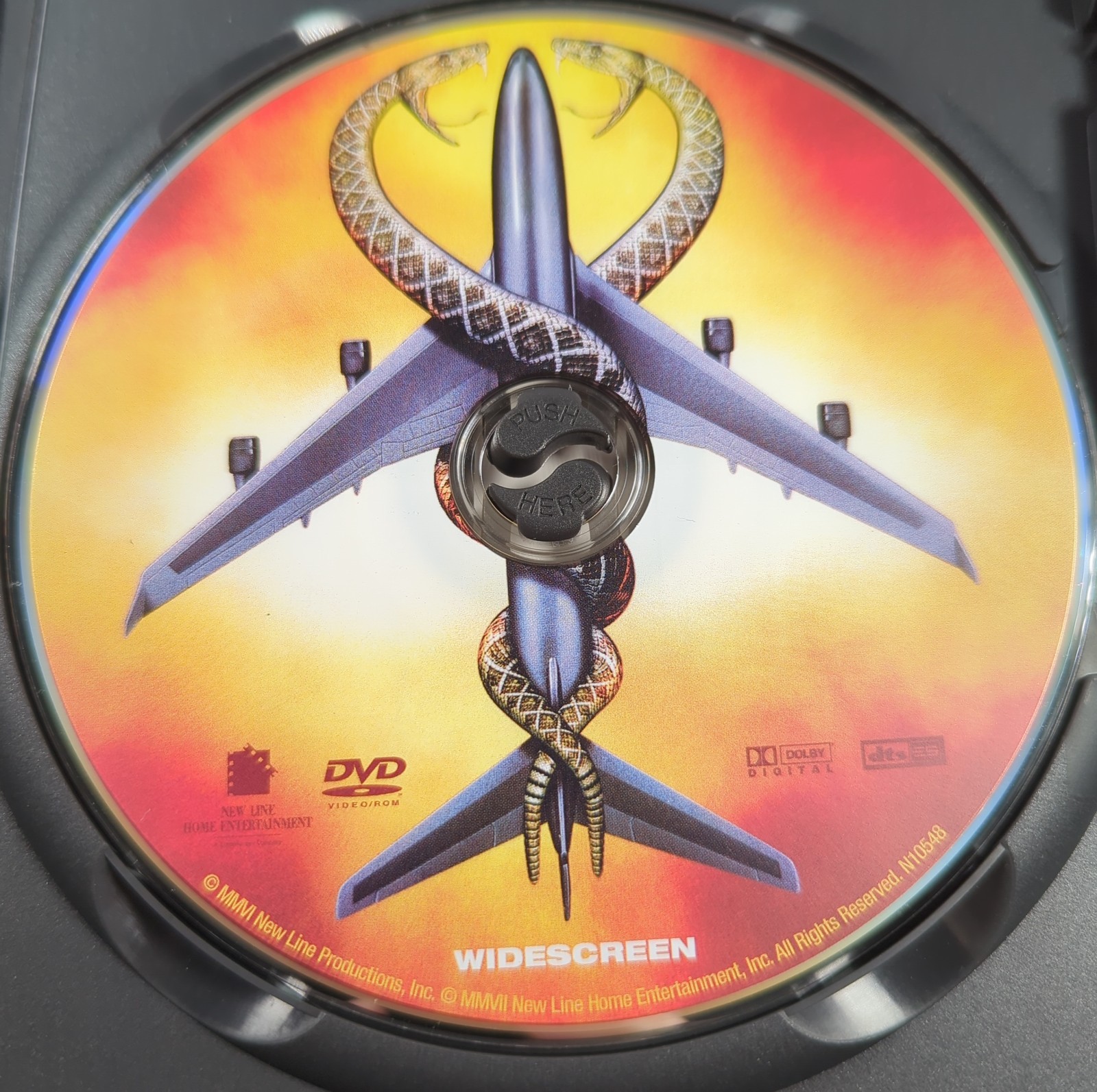 Snakes on a Plane DVD 2006 Samuel L Jackson Action Thriller Like New B2G1