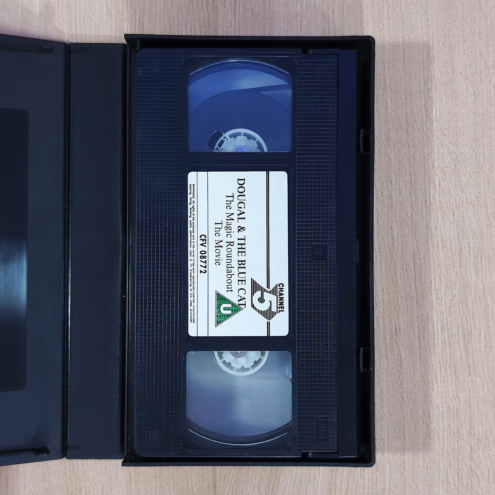 Dougal & The Blue Cat The Movie VHS Cassette Magic Roundabout Serge Danot UK PAL
