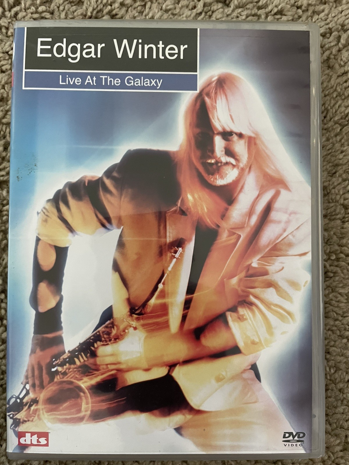 Edgar Winter – Live at the Galaxy – DVD RARE