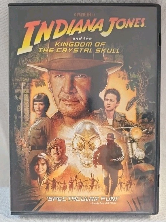Indiana Jones and the Kingdom of the Crystal Skull (DVD, 2008)