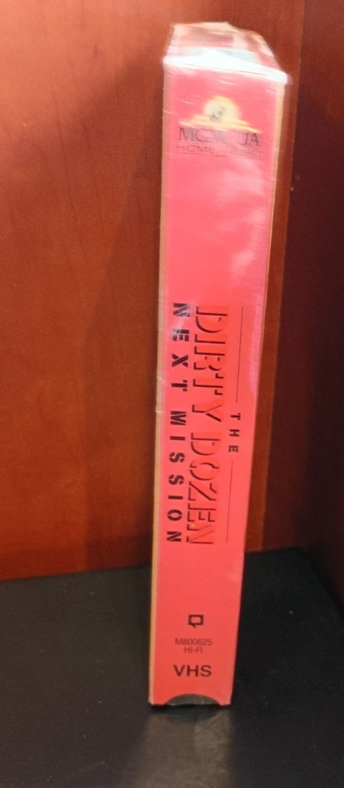 The Dirty Dozen Next Mission VHS SEALED MGM UA Lee Marvin Ernest Borgnine VTG