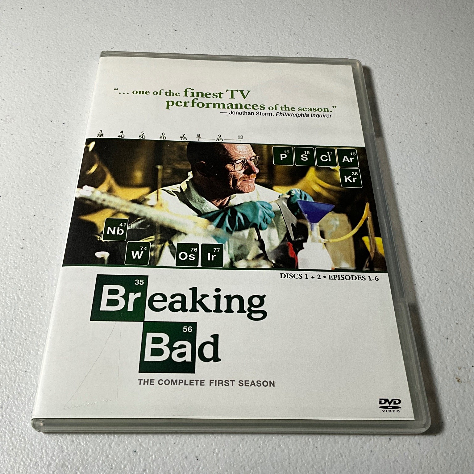 Breaking Bad DVD 2008 The Complete First Season Bryan Cranston Vince Gilligan