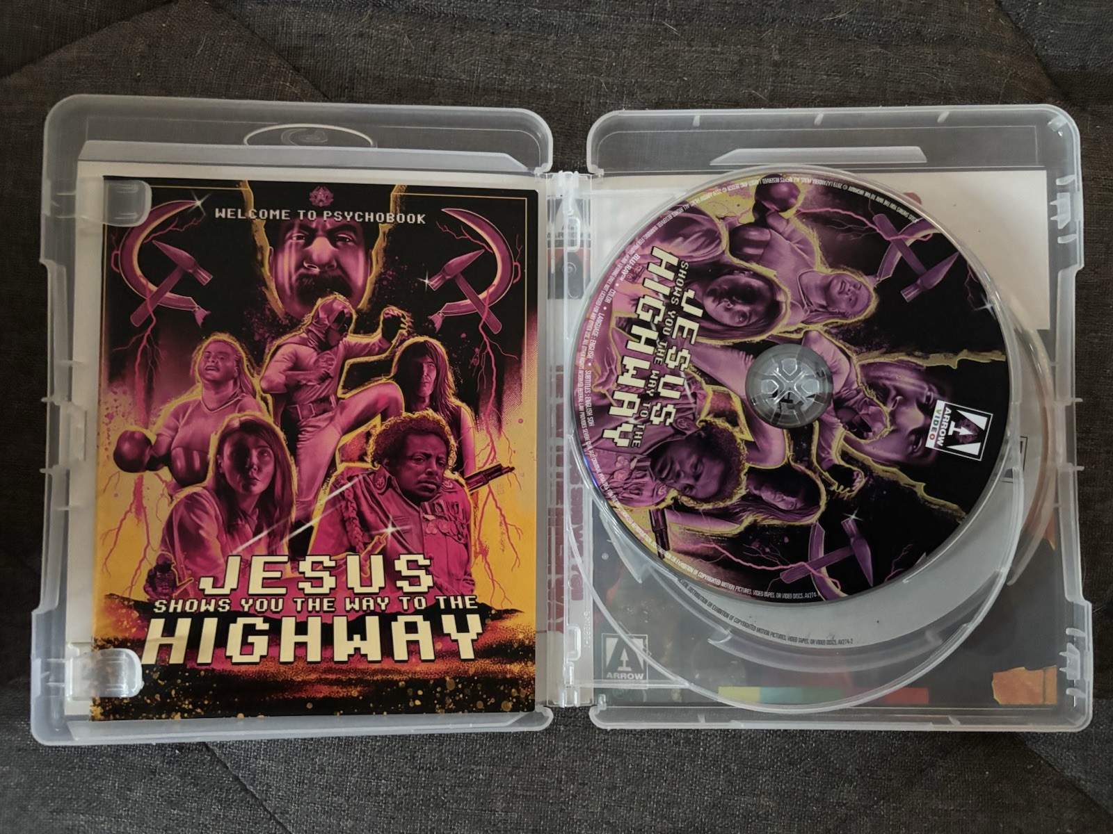 Jesus Shows You the Way to the Highway + Crumbs 2 Movies Blu-ray Miguel Llanso