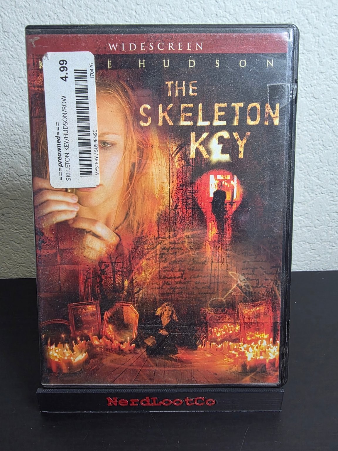 The Skeleton Key DVD 2005 Widescreen Kate Hudson Mystery Horror Thriller