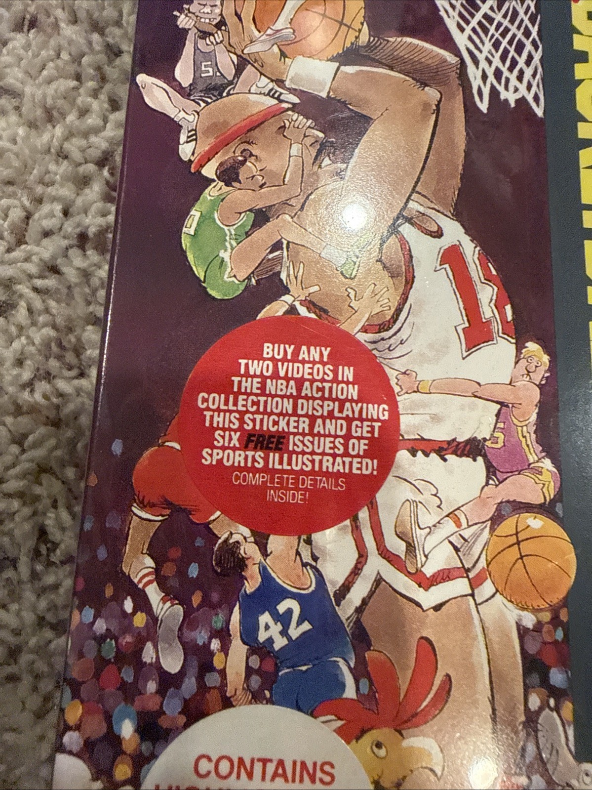 All New Dazzling Dunks and Basketball Bloopers VHS NBA 1990 Vintage SEALED