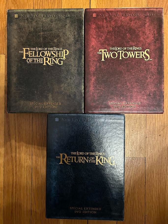 The Lord of the Rings DVD Special Extended DVD Collection -FREE SHIPPING !!
