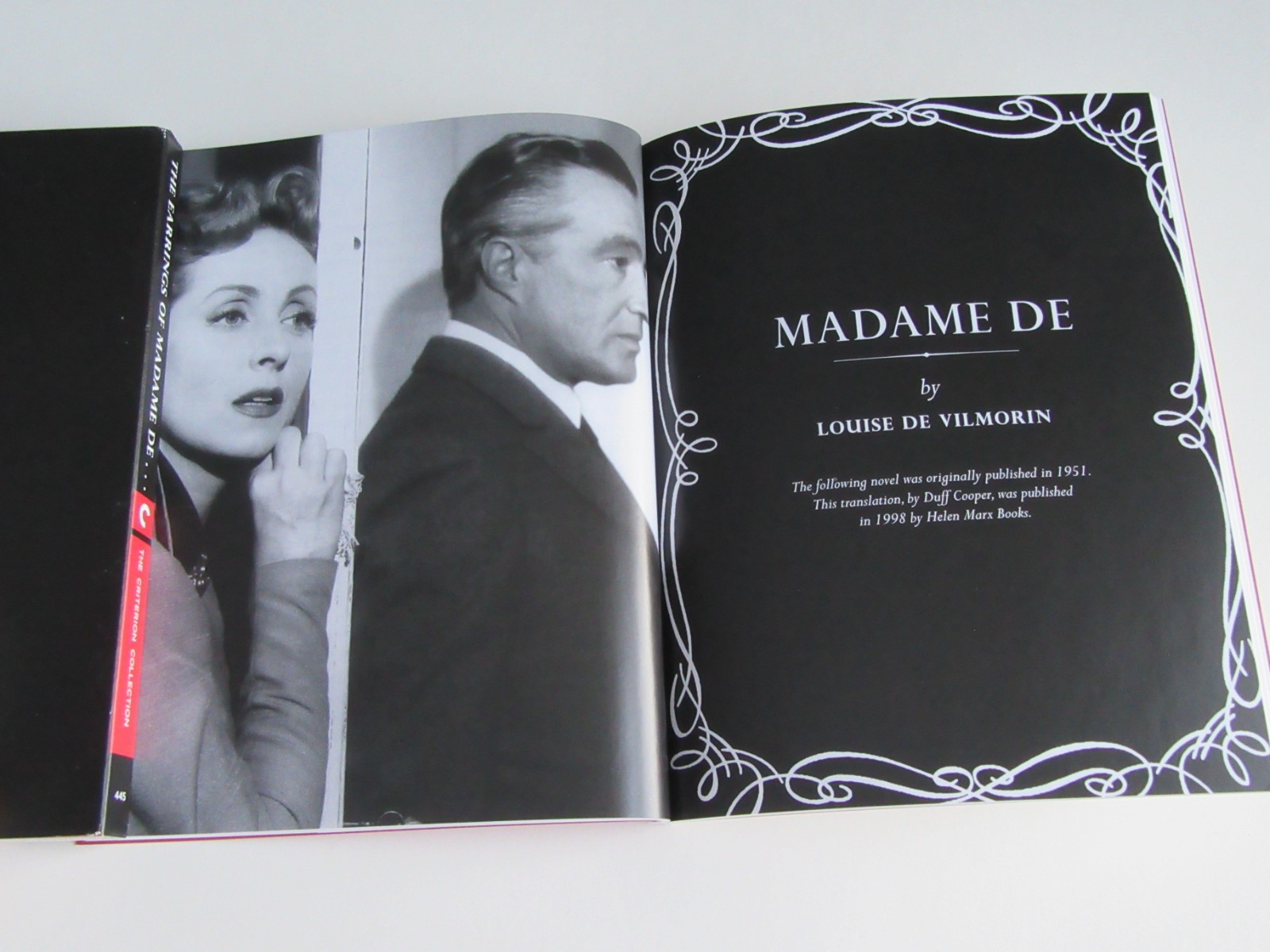 THE EARRINGS OF MADAME DE… (Blu-ray, Criterion Collect.) Max Ophuls OOP RARE!!