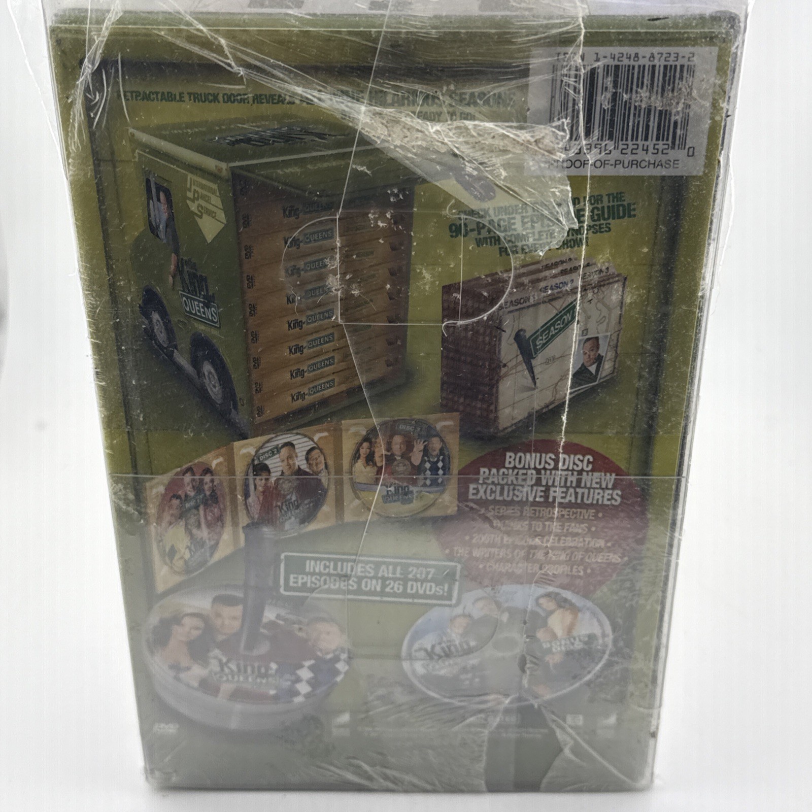 FACTORY SEALED COMPLETE SERIES KING OF QUEENS DVD BOX TRUCK SET ALL 207 EPISODES