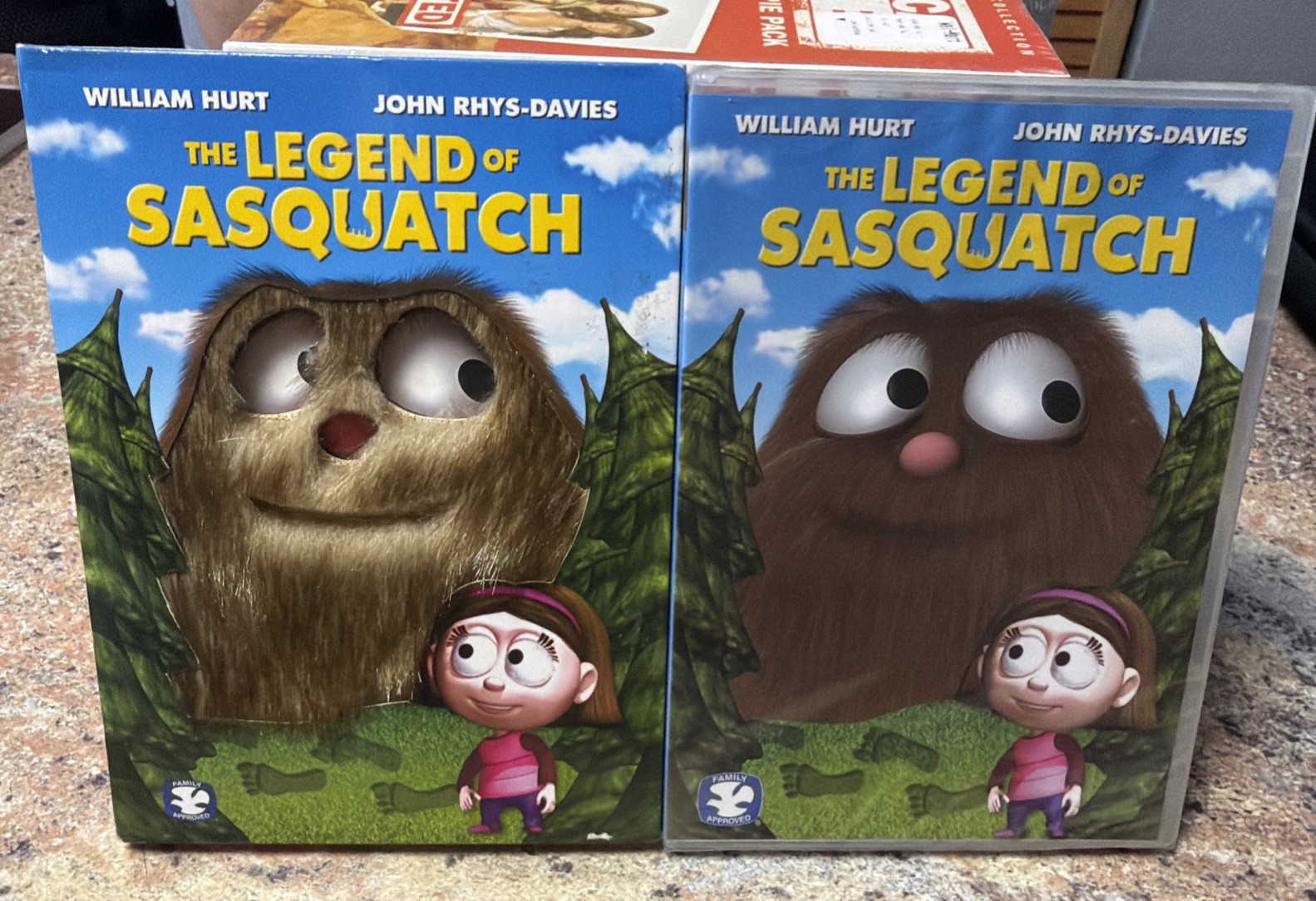 New Sealed The Legend of Sasquatch (DVD Movie Animated William Hurt W/ Slipcover