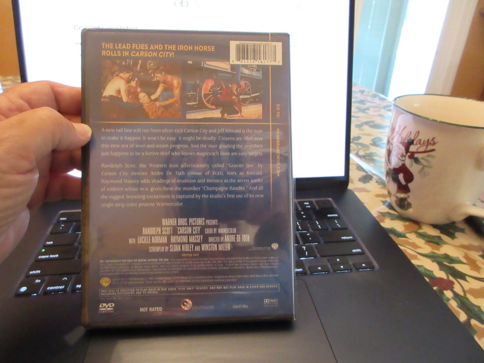CARSON CITY – Randolph Scott DVD BRAND NEW SEALED FREE SHIPPING!!!
