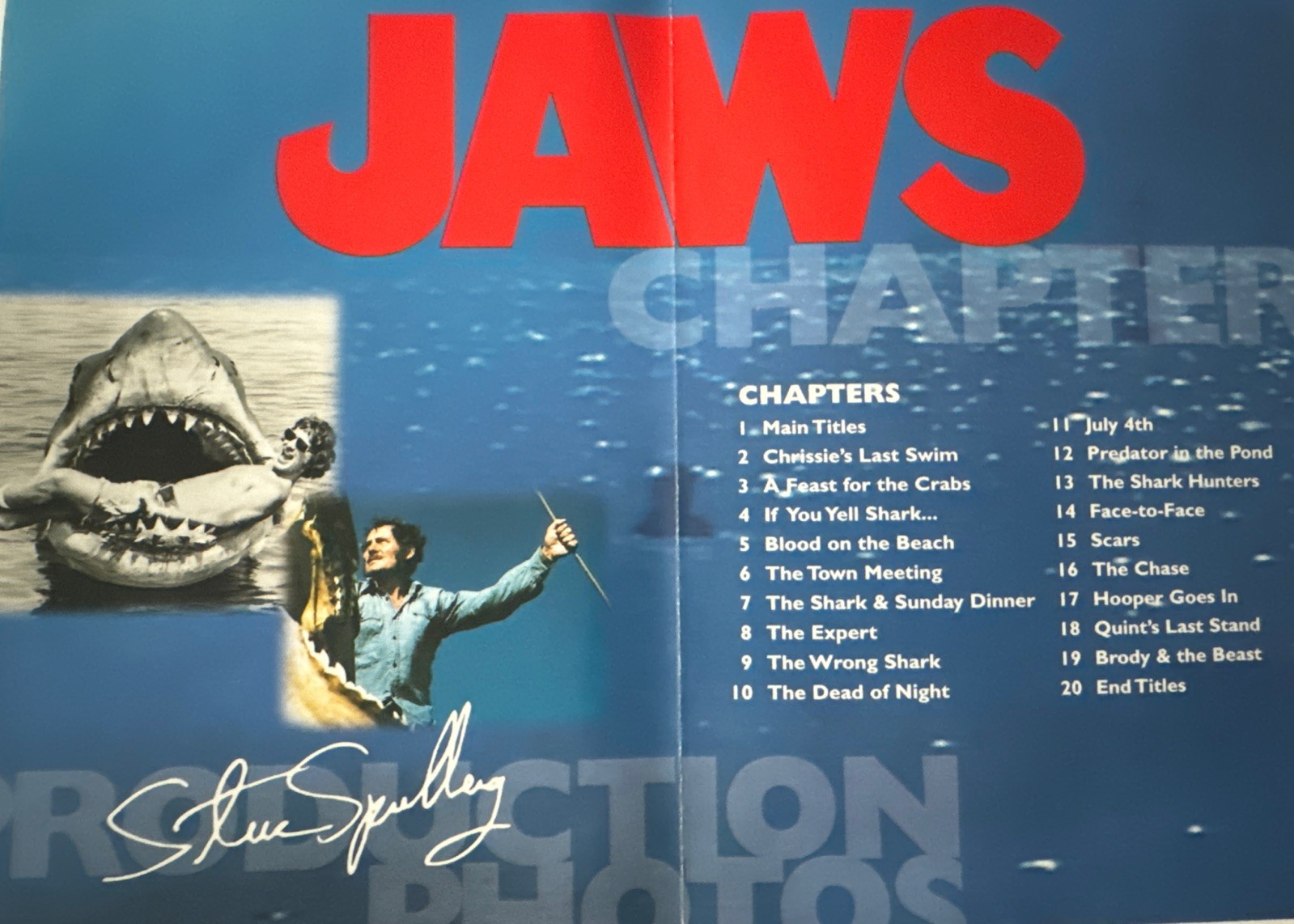 Jaws Anniversary Collector’s Edition DVD 2000 – Steven Spielberg – Free Shipping