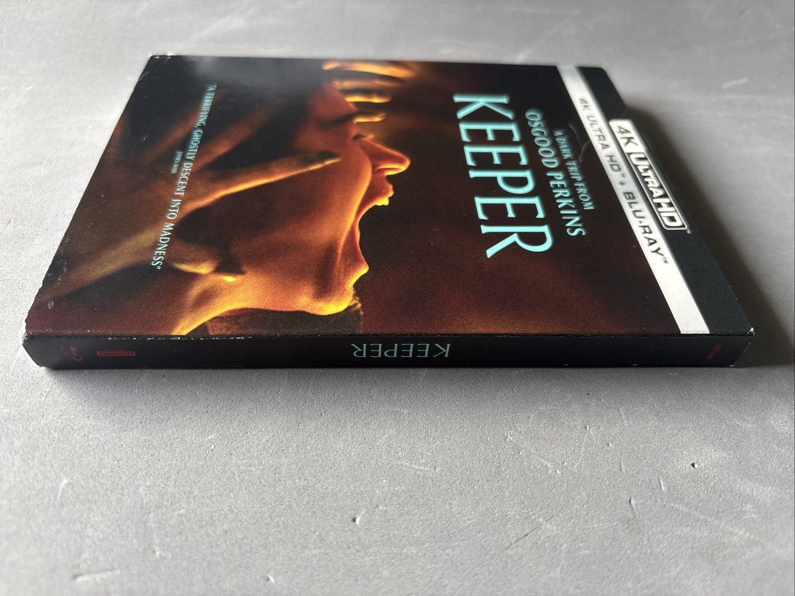 Keeper 4K Ultra HD Blu-ray With Slipcover New Osgood Perkins