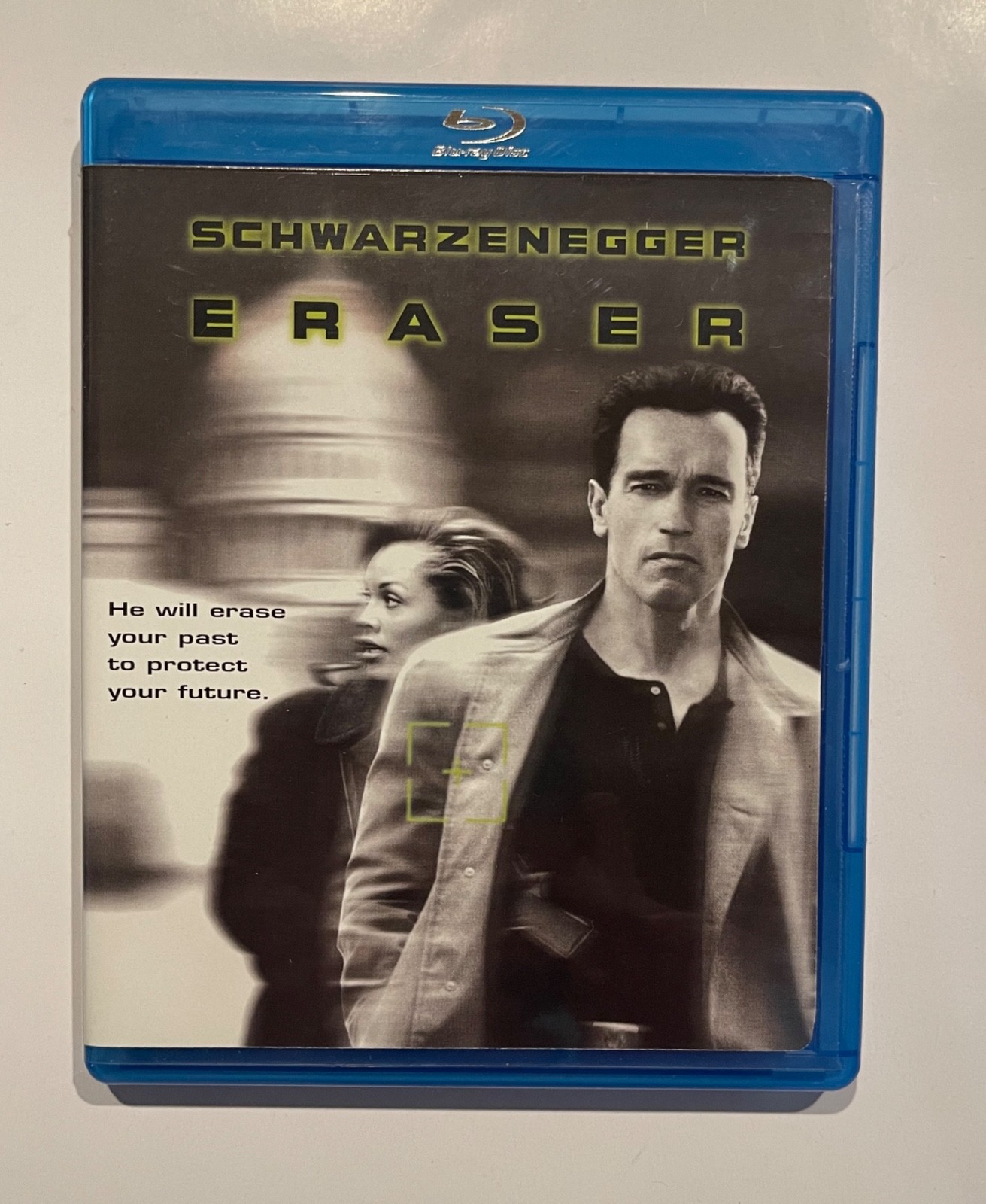 Eraser (Blu-ray, 1996) Arnold Schwarzenegger Action Vanessa Williams *LIKE NEW*