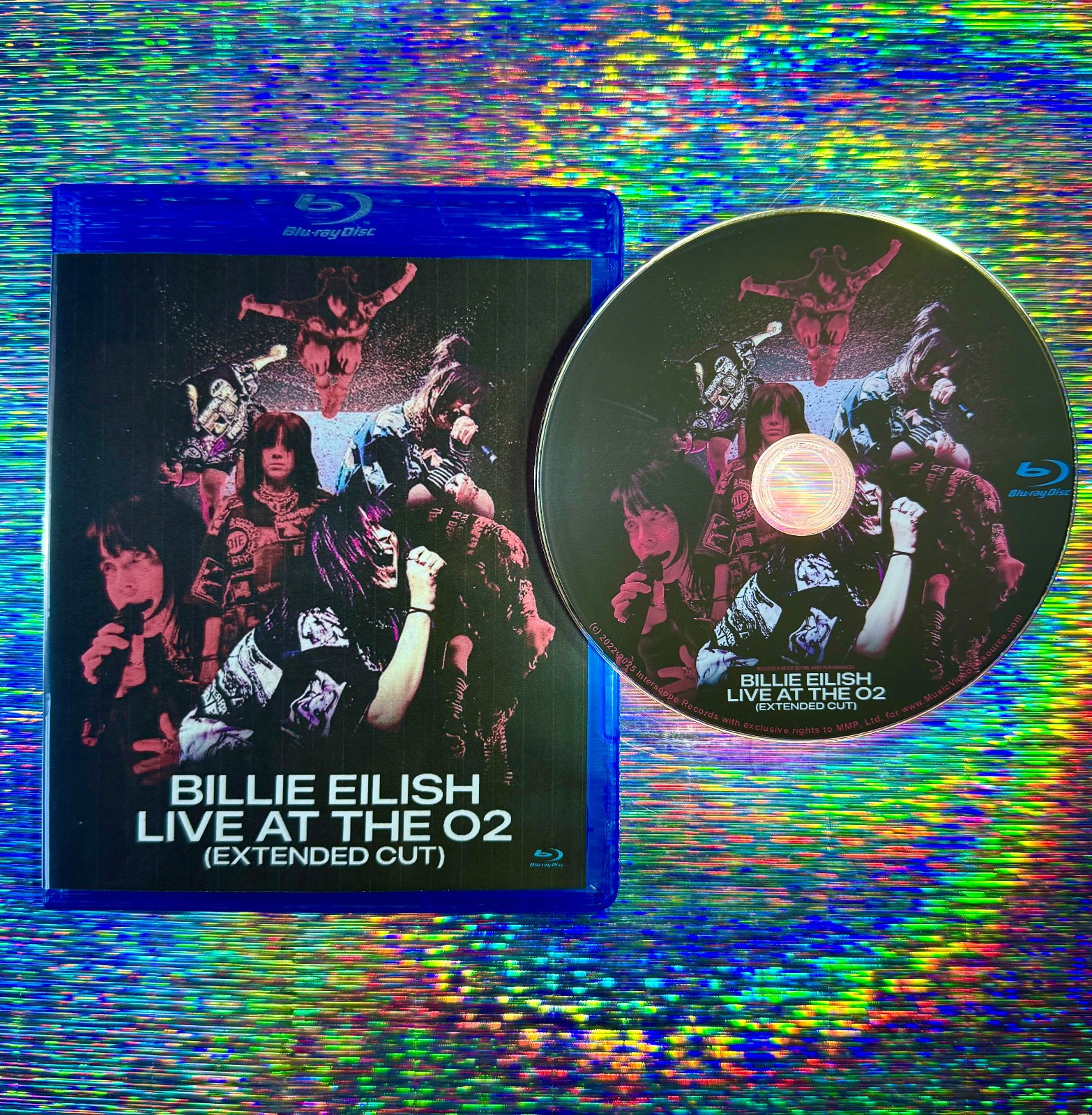 BILLIE EILISH LIVE AT THE O2 (EXTENDED CUT) BLU-RAY Happier Than Ev 1 Hr 36 Mins