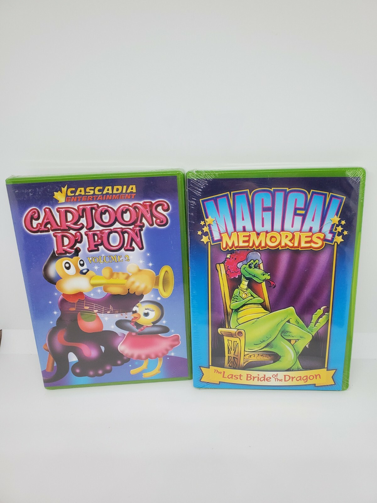 Cartoons R’ Fun Cascadia Entertainment DVD Vol 2 last bride of the dragon lot