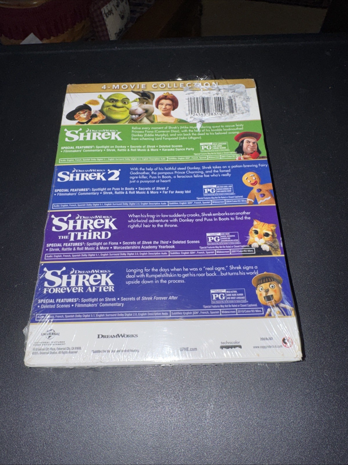 Shrek The 4-movie Collection DVD Mike Myers (New/Sealed) Ships FREE!!