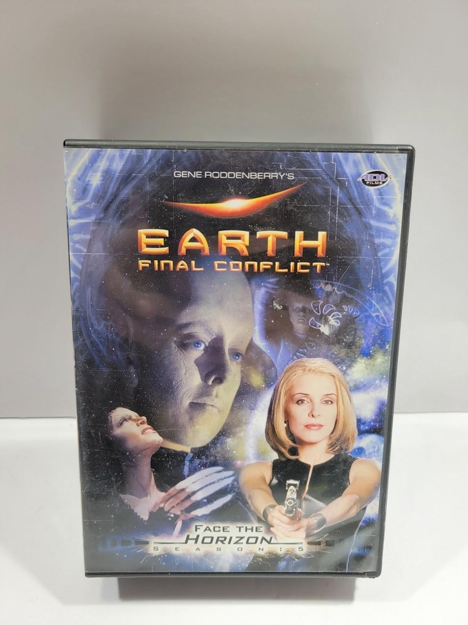 Earth Final Conflict Season 5 DVD TV Series Sci-Fi Gene Roddenberry ADV Canada