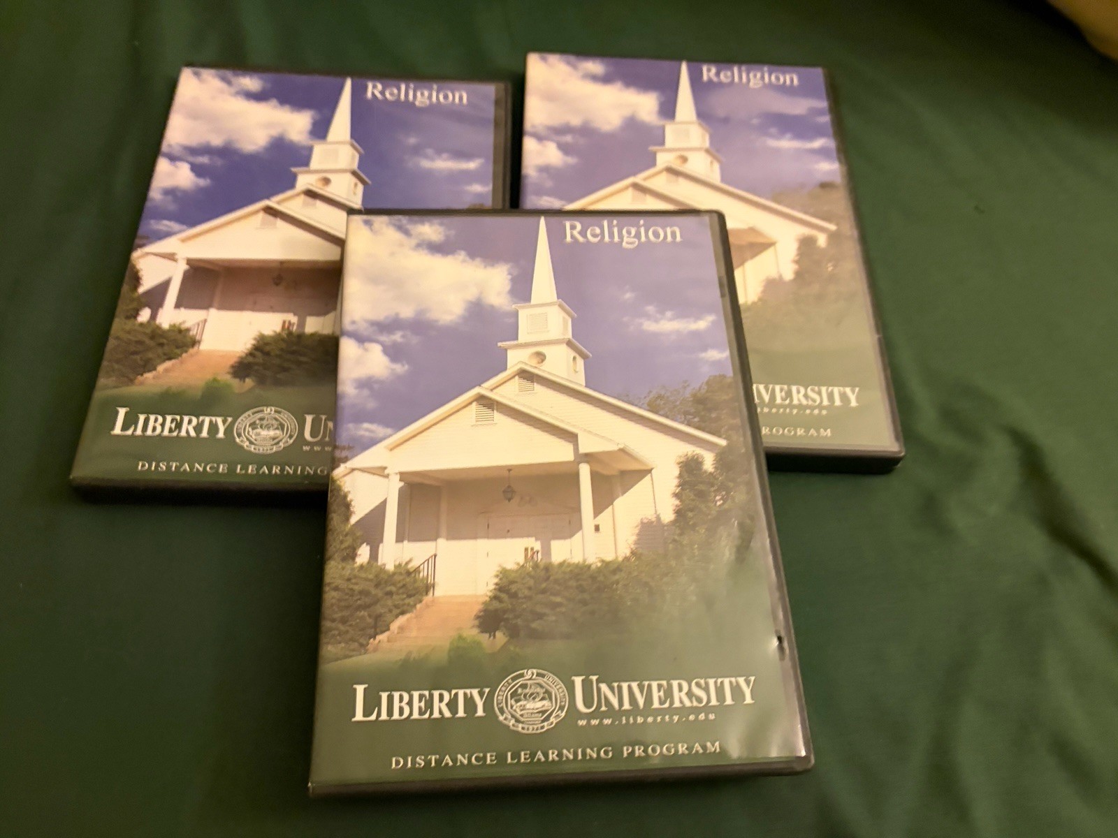 Liberty University Religion DVD Lot Distance Learning Partial Set Missing Discs