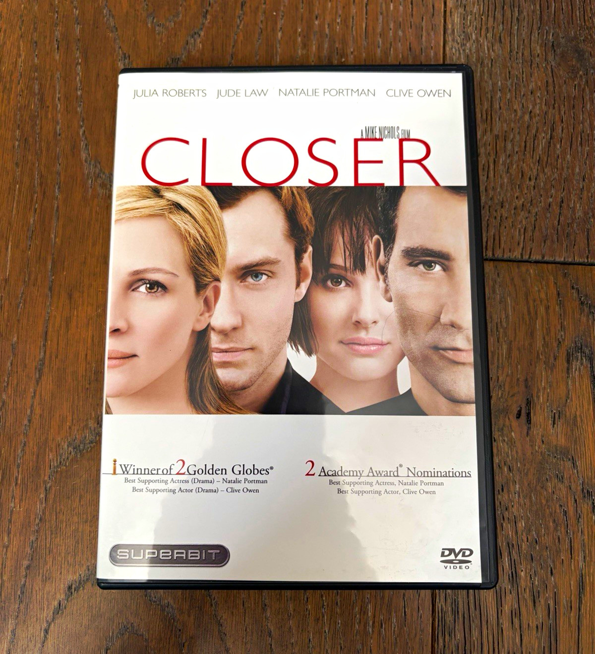 Columbia Pictures Closer (2004) DVD R Superbit Widescreen Roberts 104min