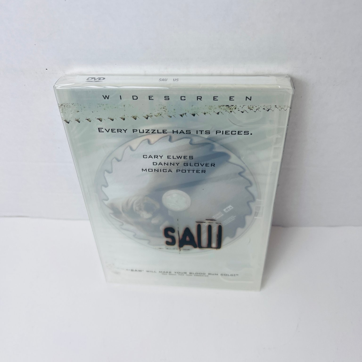 SAW DVD 2004 Widescreen James Wan Cary Elwes Danny Glover Horror Thriller