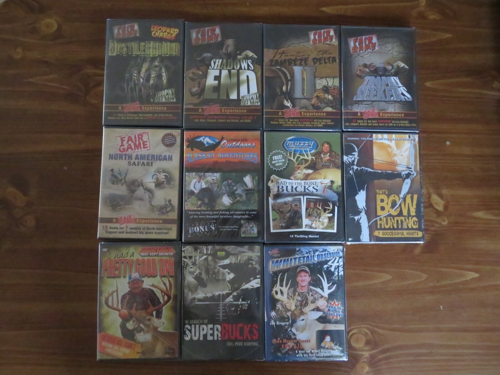 NEW HUNTING DVDs; 125+ Titles to Choose From. You Pick. DEER. BIG GAME. Sports.