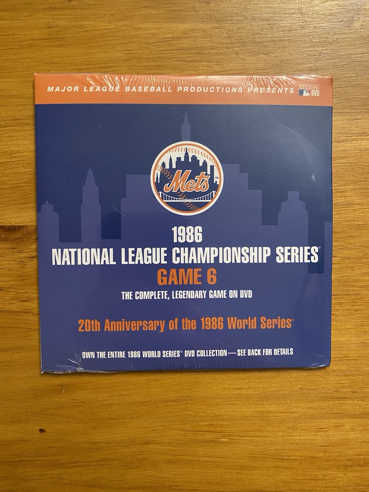 Mets 1986 National League Championship Series Game 6 World Series Promo DVD NEW!