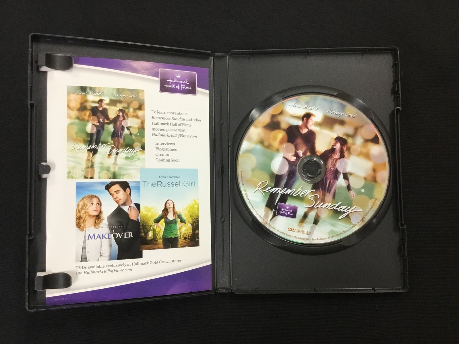 Remember Sunday – DVD – 2013 Alexis Bledel Hallmark Hall Of Fame FREE SHIPPING