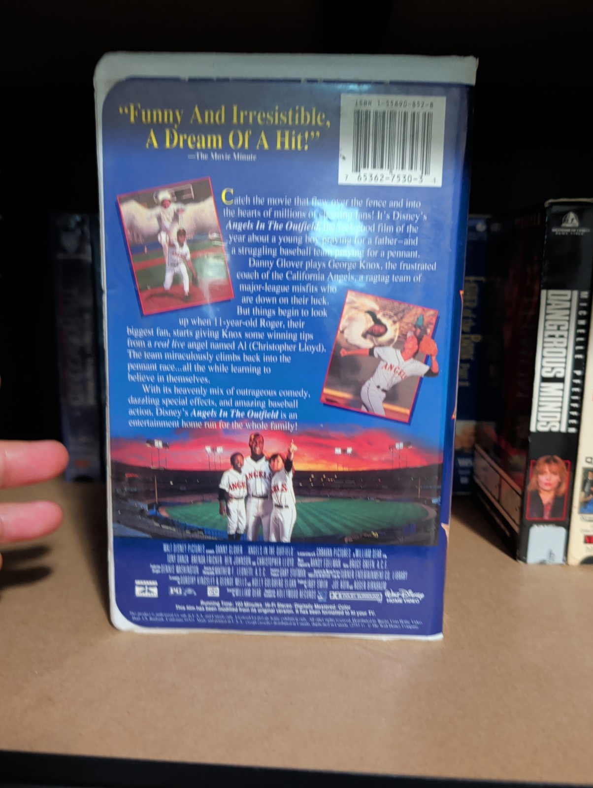 Angels In the Outfield: Danny Glover, Tony Danza (1995 VHS Tape Rated PG)