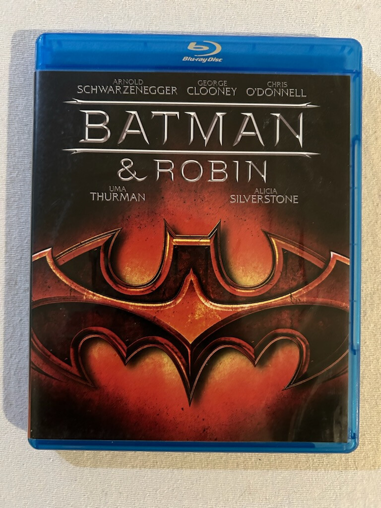 Batman & Robin (Blu-ray, 1997) *DC Comics* * George Clooney* *Uma Thurman*