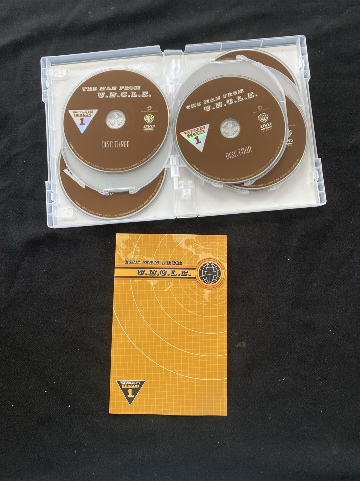 The Man From UNCLE -The Complete Series 41 Disc DVD Box Set U.N.C.L.E. Free Ship