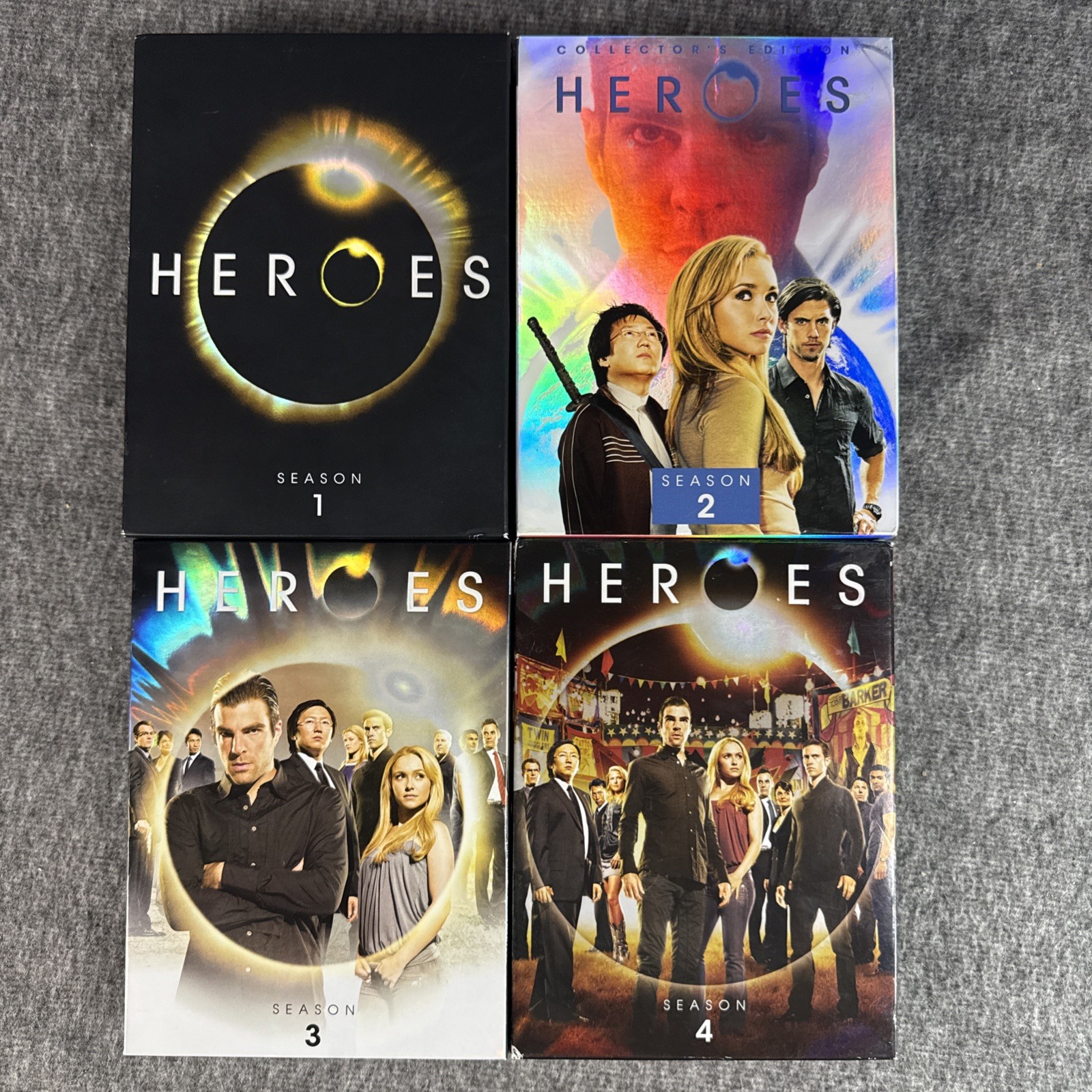 Heroes Complete Series Seasons 1-4 DVD S2 Collector’s Edition Set