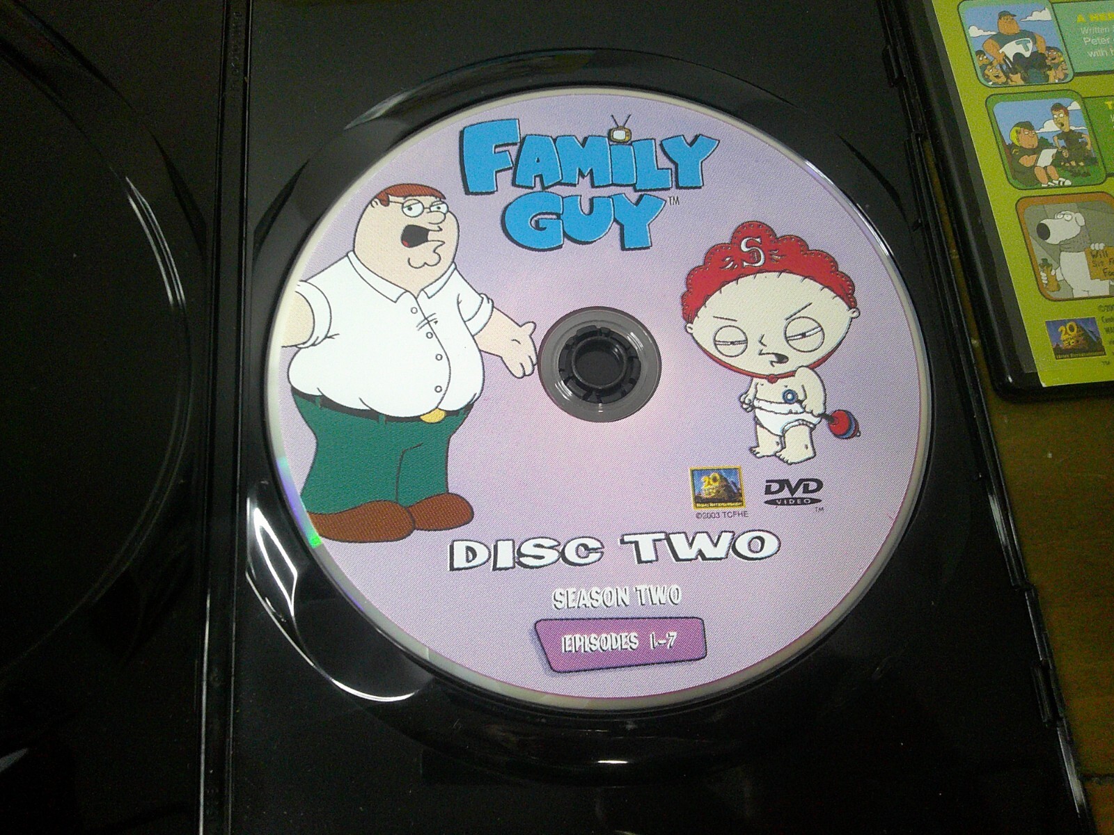 Family Guy! ~Volume One! ~Seasons 1 & 2! 4 Disc Set! Box Set! Cartoon Comedy!