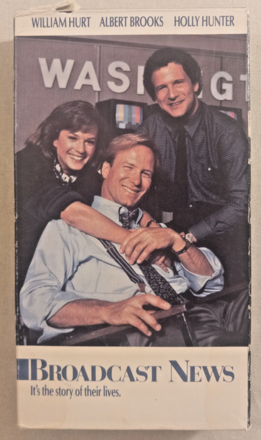 Broadcast News (VHS, 1988) William Hurt, Albert Brooks, Holly Hunter