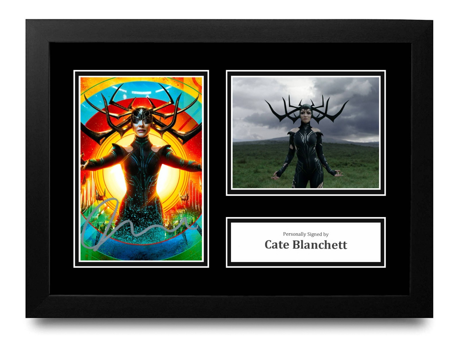 Cate Blanchett Hand Signed A4 Framed Photo Display Autograph Thor: Ragnarok COA