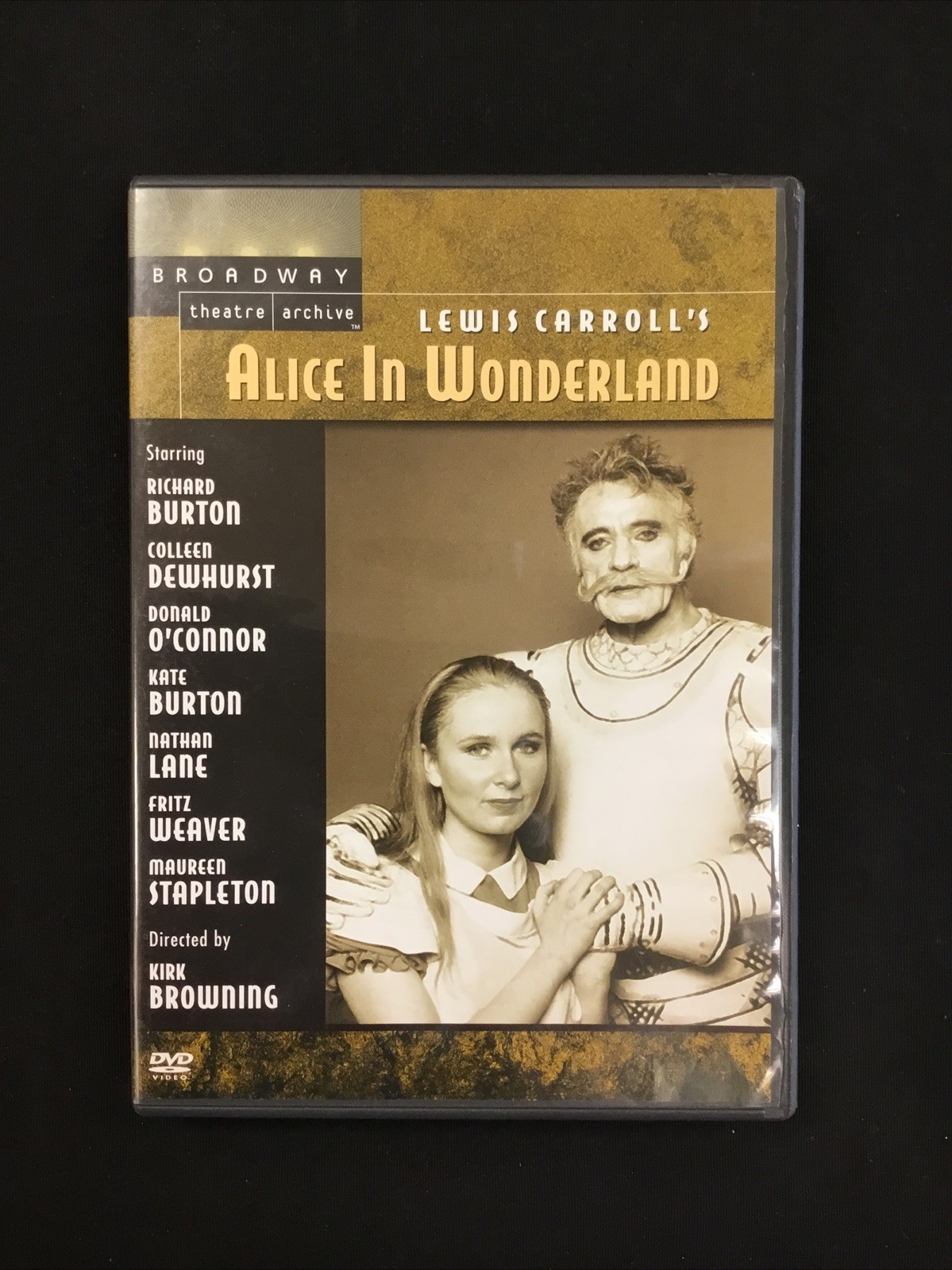 Alice in Wonderland (DVD 1983) Broadway Theatre Richard Burton Colleen Dewhurst