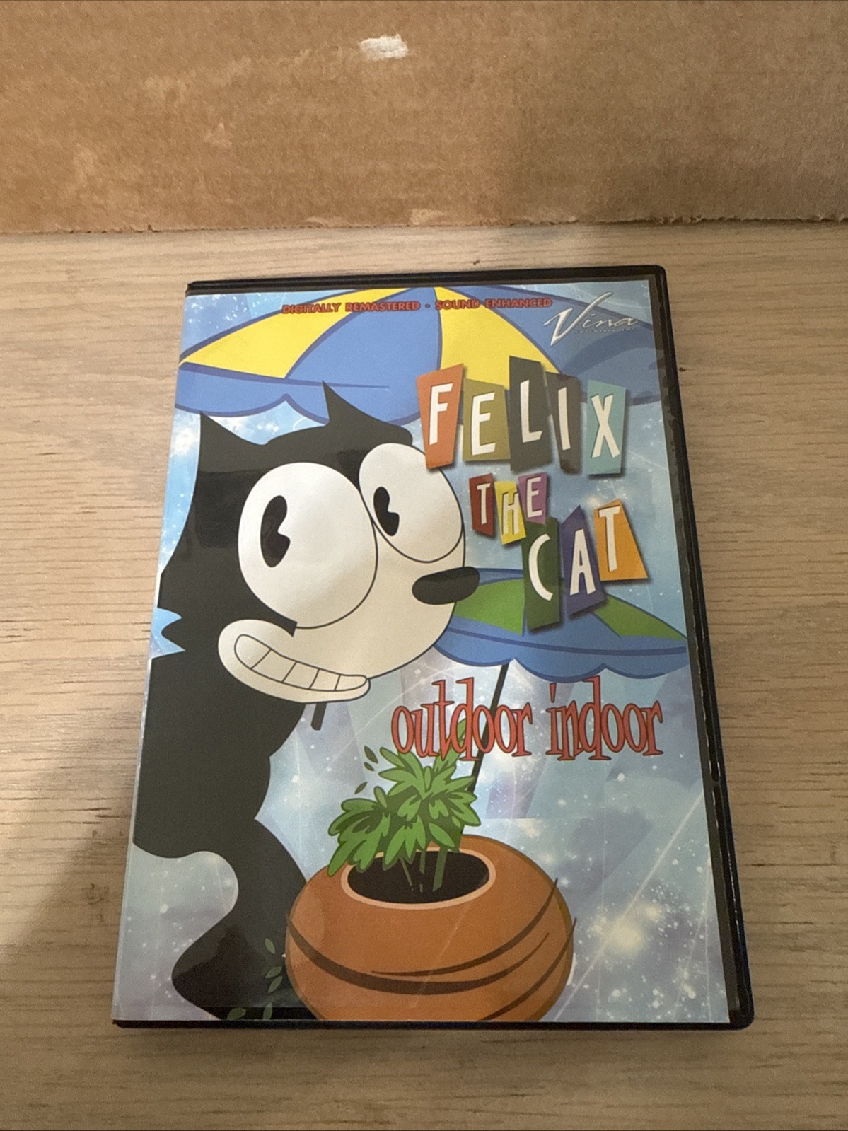 Felix the Cat Outdoor Indoor DVD 2008 VINA Ent Digitally Remastered