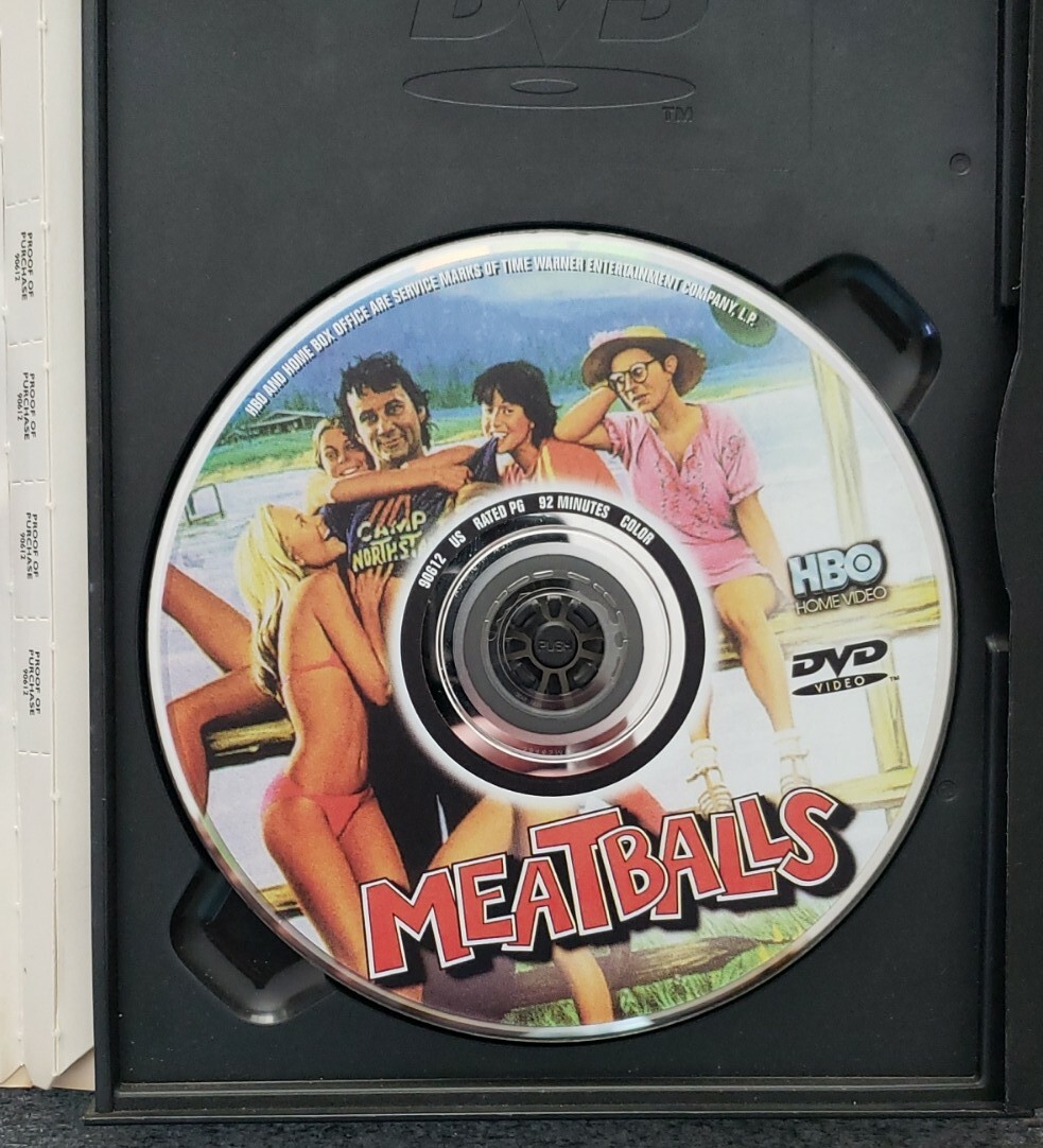 Meatballs (DVD 1998 Snapcase) Bill Murray Harold Ramis Ivan Reitman VGC
