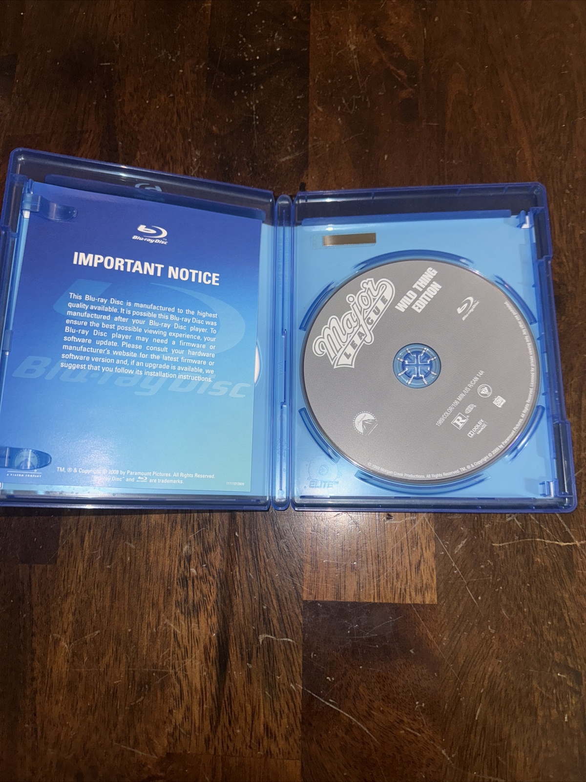 Major League (Blu-ray Disc, 2009)