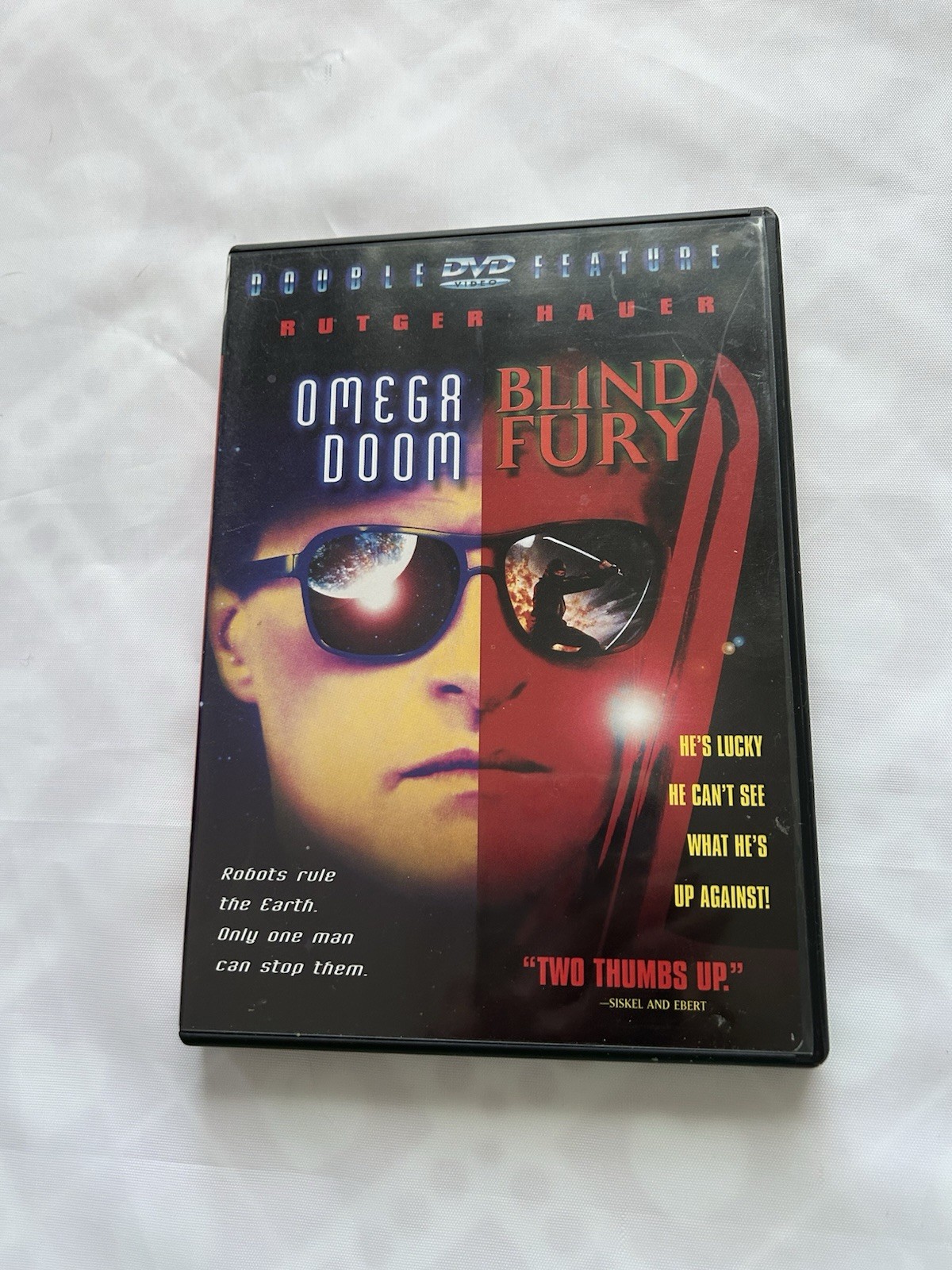 OMEGA Doom Blind Fury DVD 2000 Rutger Hauer Widescreen/Commentary