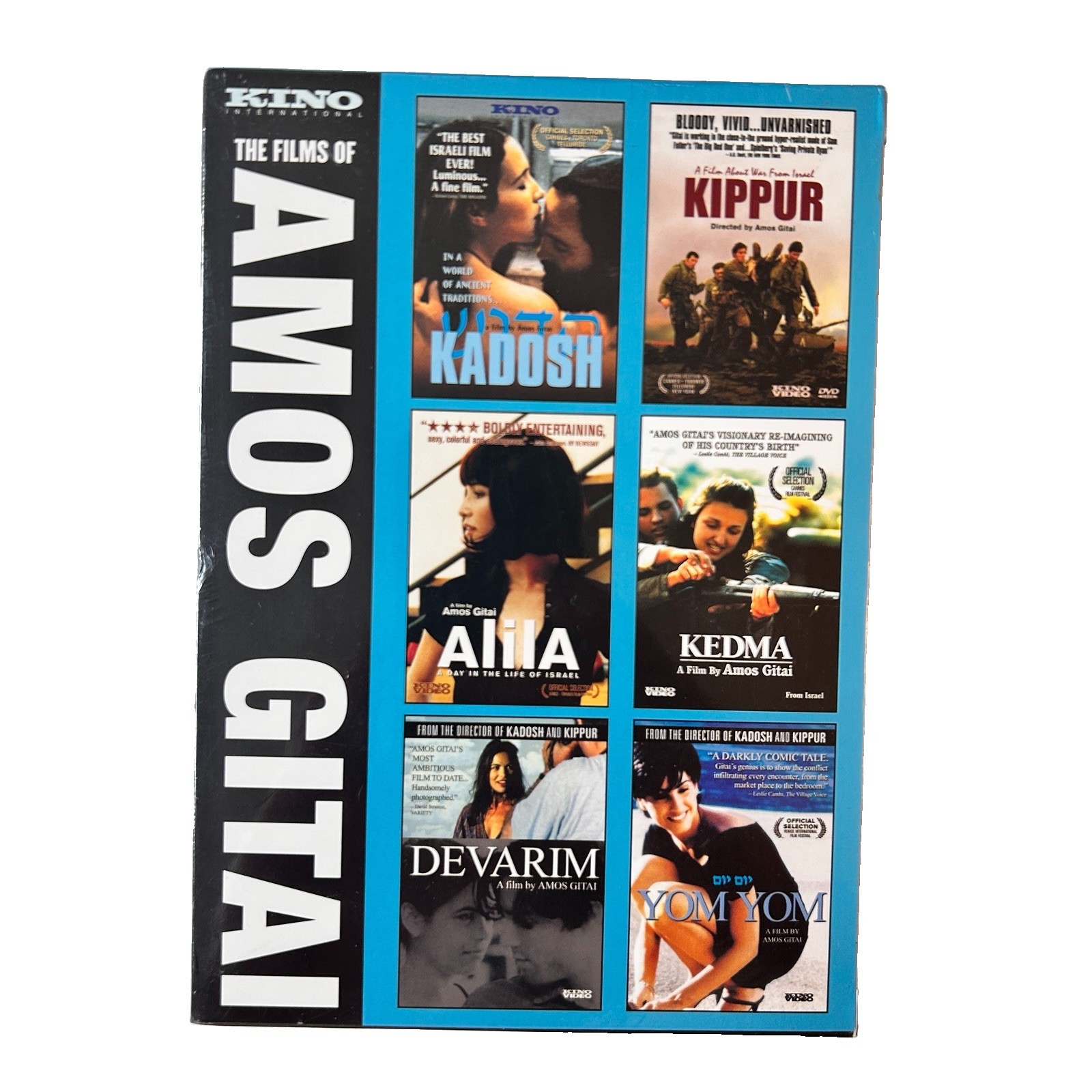 The Films of Amos Gitai Six Films From Israel DVD Set Brand New Sealed