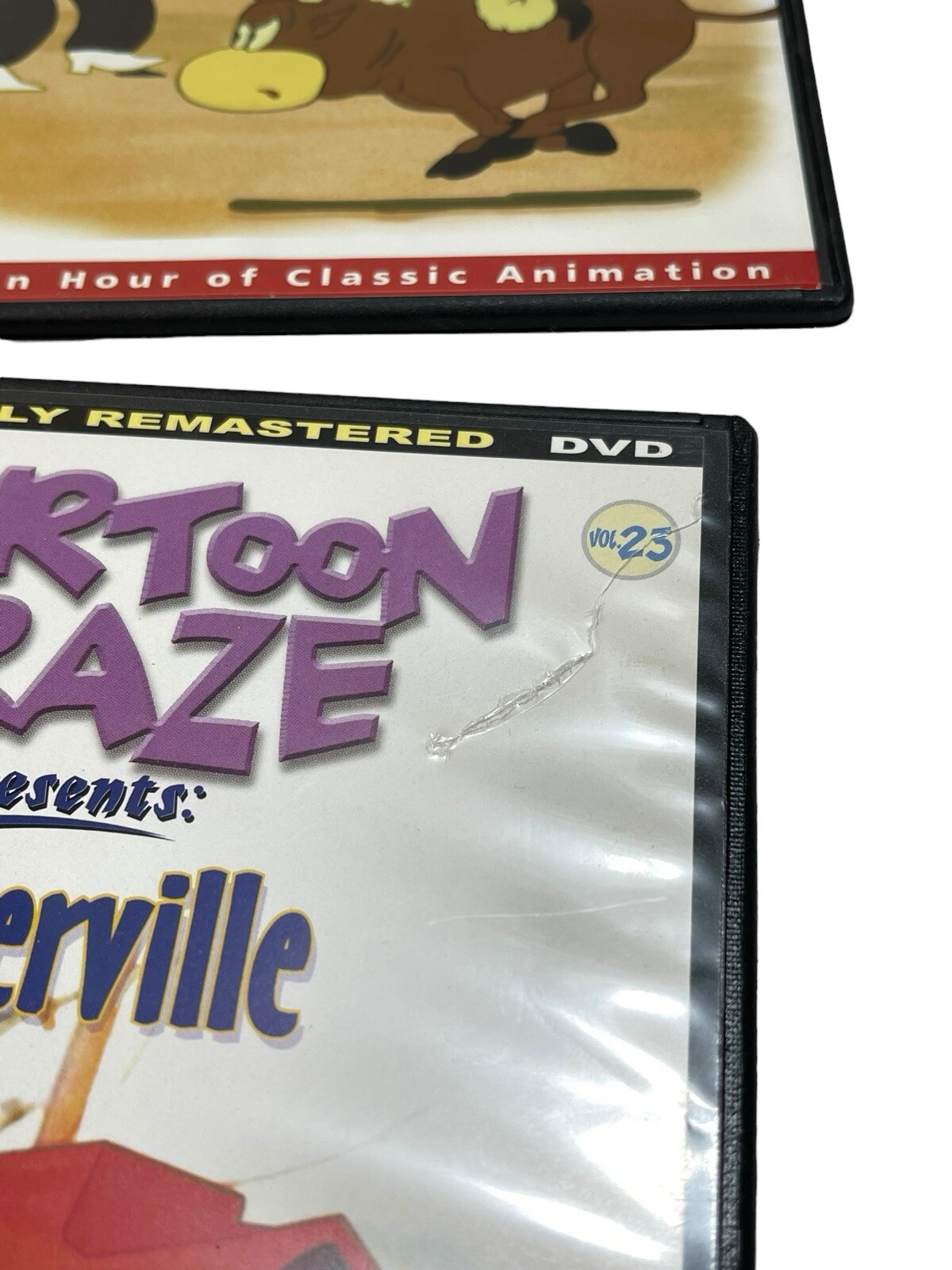 Lot of 11 Cartoon Craze DVDs Casper Felix The Cat Mighty Mouse Tweety Betty Boop
