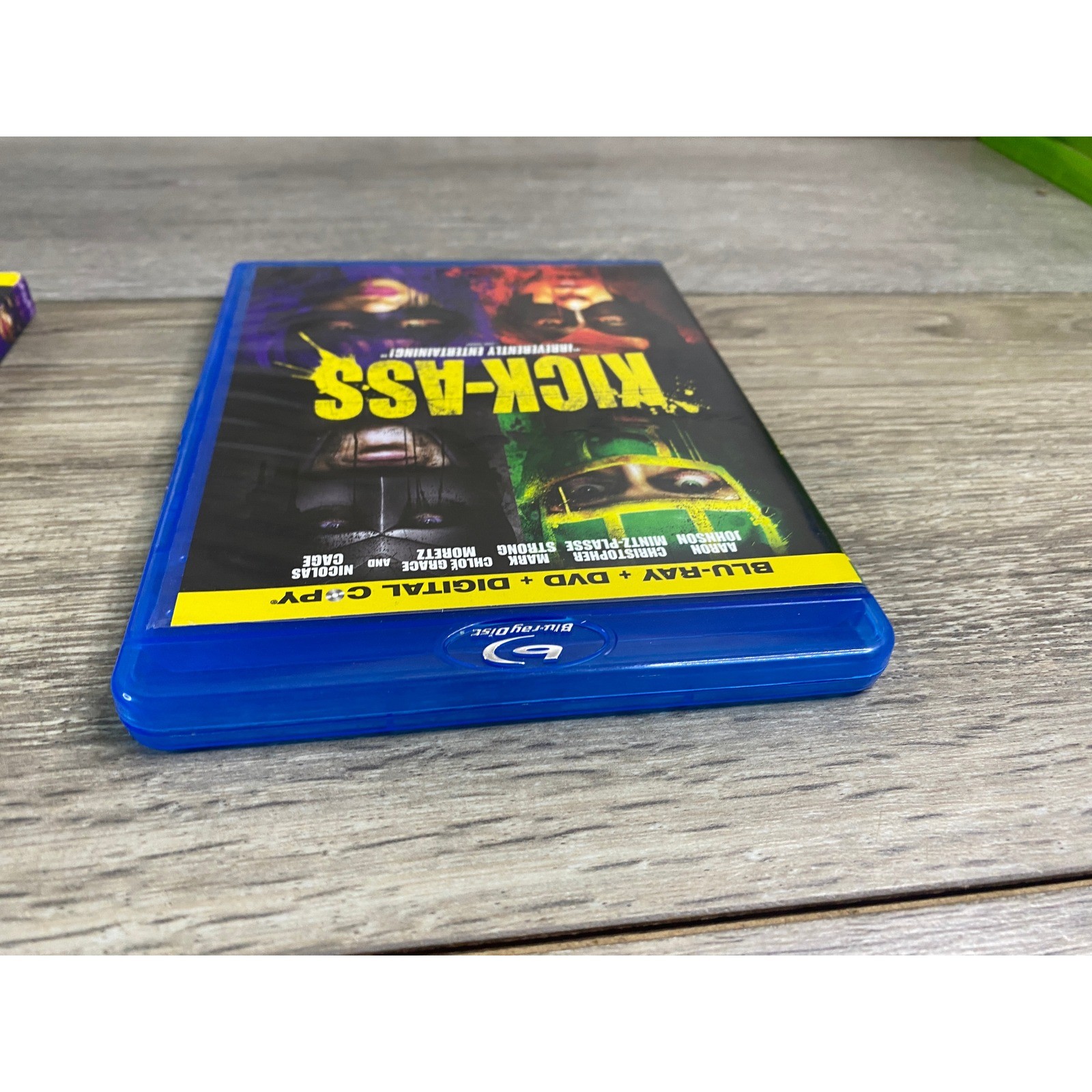 Kick-Ass Blu-ray DVD Digital Copy Combo Pack Lionsgate Matthew Vaughn 2010 Slip