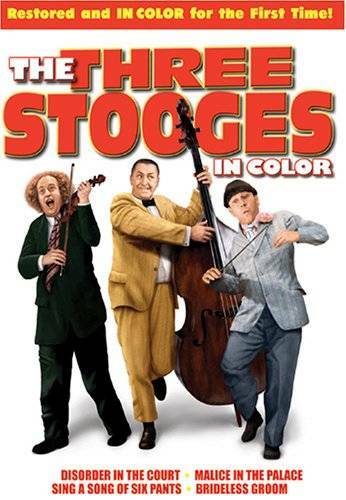 The Three Stooges in Color – DVD – VERY GOOD