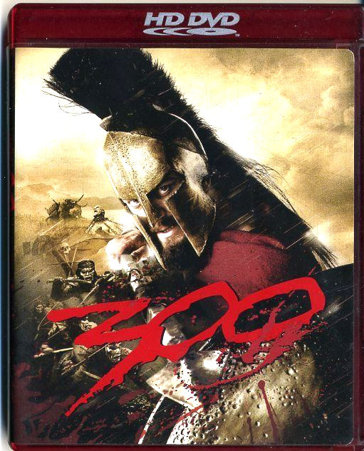 300 HD DVD MOVIE Gerard Butler, Lena Headey, David Wenham MOVIE 3 HUNDRED